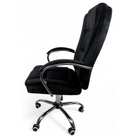 Кресло Calviano Bravo (Браво) велюр черный купить в Минске