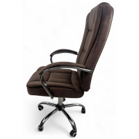 Кресло Calviano Bravo (Браво) велюр коричневый купить в Минске