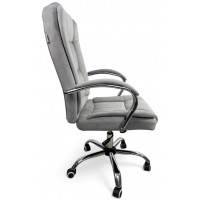 Кресло Calviano Bravo (Браво) велюр серый купить в Минске