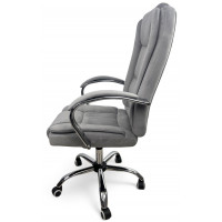 Кресло Calviano Bravo (Браво) велюр серый купить в Минске