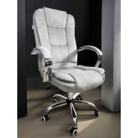 Кресло Calviano Bravo (Браво) велюр серый купить в Минске