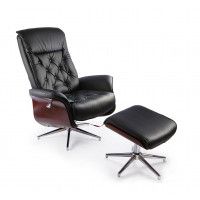 Кресло массажное Calviano 95 с пуфом Кресло массажное Calviano 95 с пуфом