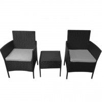 Комплект мебели Calviano 3 предмета черный купить в Минске