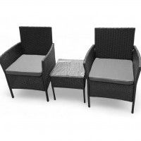 Комплект мебели Calviano 3 предмета черный купить в Минске