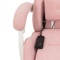 Вибромассажное кресло Calviano Nero pink plush ткань розовый купить в Минске