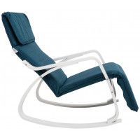 Кресло-качалка Calviano Relax 1106 синий купить в Минске Кресло-качалка Calviano Relax 1106 синий купить в Минске