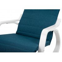 Кресло-качалка Calviano Relax 1106 синий купить в Минске Кресло-качалка Calviano Relax 1106 синий купить в Минске