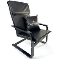 Кресло-качалка Calviano Soft 1 экокожа черное
