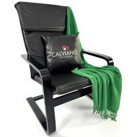 Кресло-качалка Calviano Soft 1 экокожа черное купить в Минске