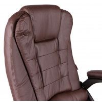 Вибромассажное кресло Calviano Veroni 53 экокожа коричневый купить в Минске