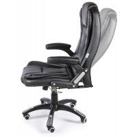 Вибромассажное кресло Calviano Veroni 54 экокожа черный купить в Минске