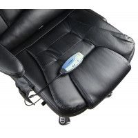 Вибромассажное кресло Calviano Veroni 54 экокожа черный купить в Минске