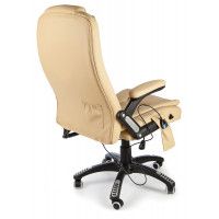 Вибромассажное кресло Calviano Veroni 55 экокожа бежевый купить в Минске