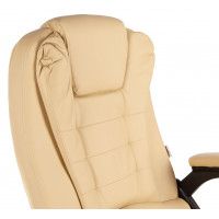 Вибромассажное кресло Calviano Veroni 55 экокожа бежевый купить в Минске