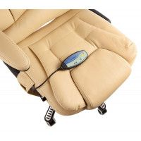 Вибромассажное кресло Calviano Veroni 55 экокожа бежевый купить в Минске