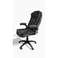 Вибромассажное кресло Calviano Veroni 56 серый плюш купить в Минске