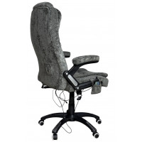 Вибромассажное кресло Calviano Veroni 56 серый плюш купить в Минске