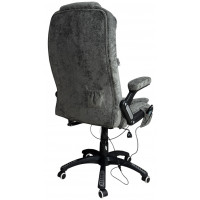 Вибромассажное кресло Calviano Veroni 56 серый плюш купить в Минске