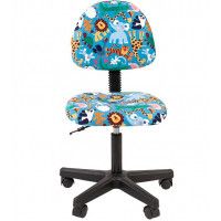 Кресло CHAIRMAN Kids 104 Black зоопарк купить в Минске Кресло CHAIRMAN Kids 104 Black зоопарк купить в Минске