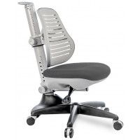 Кресло COMF-PRO Conan серый с зеленым чехлом