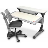 Кресло COMF-PRO Conan серый с зеленым чехлом купить в Минске