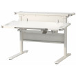 Регулируемый стол-парта COMF-PRO М7 Bianco без пеналов купить в Минске