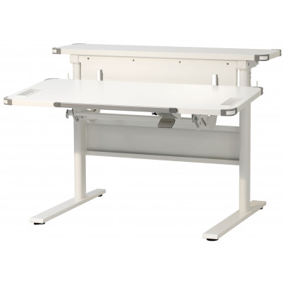 Регулируемый стол-парта COMF-PRO М7 Bianco без пеналов купить в Минске