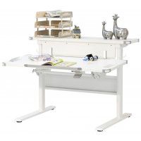 Регулируемый стол-парта COMF-PRO М7 Bianco без пеналов купить в Минске Регулируемый стол-парта COMF-PRO М7 Bianco без пеналов купить в Минске