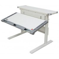 Регулируемый стол-парта COMF-PRO М7 Bianco с пеналами