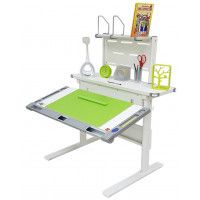 Регулируемый стол-парта COMF-PRO М7 Bianco с пеналами купить в Минске Регулируемый стол-парта COMF-PRO М7 Bianco с пеналами купить в Минске