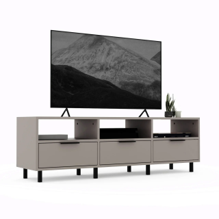 Тумба Crafto Агата 07 (латте черный)