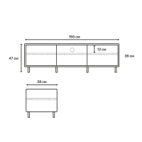 Тумба Crafto Анри 01 (белый) купить в Минске Тумба Crafto Анри 01 (белый) купить в Минске