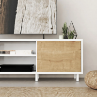 Тумба Crafto Анри Лайт 02 (белый дуб) купить в Минске