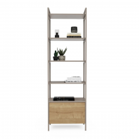 Стеллаж Crafto Бонд Мини Лофт 05 (латте дуб) купить в Минске Стеллаж Crafto Бонд Мини Лофт 05 (латте дуб) купить в Минске