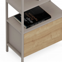 Стеллаж Crafto Бонд Мини Лофт 05 (латте дуб) купить в Минске Стеллаж Crafto Бонд Мини Лофт 05 (латте дуб) купить в Минске