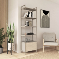 Стеллаж Crafto Бонд Мини Лофт 06 (латте каштан) купить в Минске Стеллаж Crafto Бонд Мини Лофт 06 (латте каштан) купить в Минске