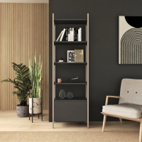 Стеллаж Crafto Бонд Мини Лофт 07 (латте графит) купить в Минске