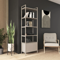 Стеллаж Crafto Бонд Мини Лофт 08 (латте) купить в Минске