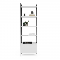 Стеллаж Crafto Бонд Мини Лофт 10 (черный белый) купить в Минске