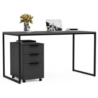 Письменный стол Crafto Фауст Лофт 07 графит Письменный стол Crafto Фауст Лофт 07 графит