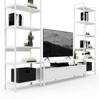 Стенка Crafto Лофт Фрида Симпл 02 белый матовый купить в Минске