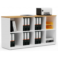 Тумба Crafto Хлоя 02 дуб золотистый / белый