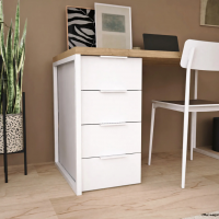 Письменный стол Crafto Кихот Лофт 01 (белый дуб) купить в Минске Письменный стол Crafto Кихот Лофт 01 (белый дуб) купить в Минске