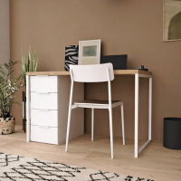 Письменный стол Crafto Кихот Лофт 01 (белый дуб) купить в Минске Письменный стол Crafto Кихот Лофт 01 (белый дуб) купить в Минске