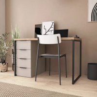 Письменный стол Crafto Кихот Лофт 03 (латте дуб) купить в Минске Письменный стол Crafto Кихот Лофт 03 (латте дуб) купить в Минске