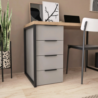 Письменный стол Crafto Кихот Лофт 03 (латте дуб) купить в Минске Письменный стол Crafto Кихот Лофт 03 (латте дуб) купить в Минске