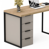 Письменный стол Crafto Кихот Лофт 03 (латте дуб) купить в Минске Письменный стол Crafto Кихот Лофт 03 (латте дуб) купить в Минске