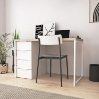 Письменный стол Crafto Кихот Лофт 04 (белый каштан)  купить в Минске