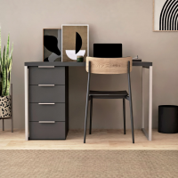 Письменный стол Crafto Кихот Лофт 06 (латте графит) купить в Минске