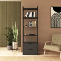 Стеллаж Crafto Квентин Мини Лофт 09 (графит) купить в Минске Стеллаж Crafto Квентин Мини Лофт 09 (графит) купить в Минске